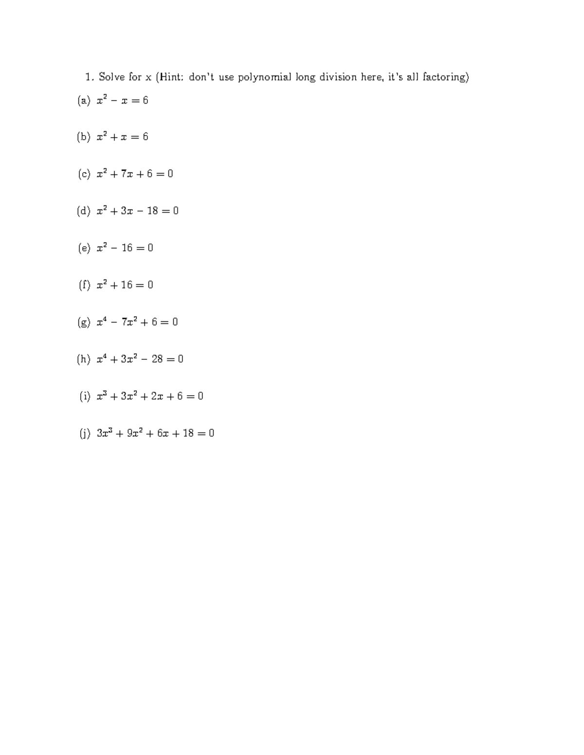 Mathematics 101: Polynomial Functions and Asymptotes Exercises - Solve ...