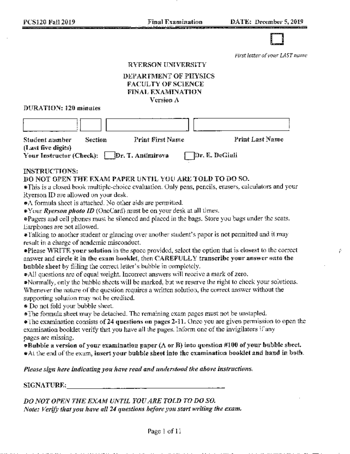 PCS120 F2019 Final Exam Problems Solutions 2 - PCS120 Fall 2019 Final ...