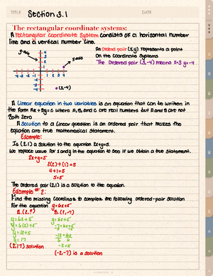 [Solved] The graph of a linear function passes through the points 32 ...