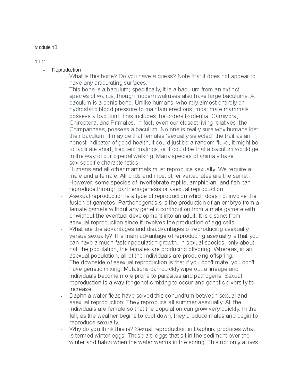 Bio 2 Exam 2 - Module 10: Fertilization, Cleavage, and Neurulation ...