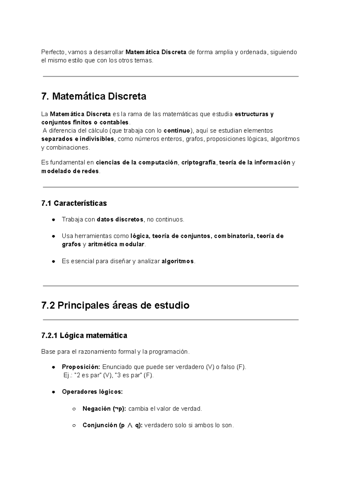 Matemática Discreta: Fundamentos y Aplicaciones - Math 101 - Studocu