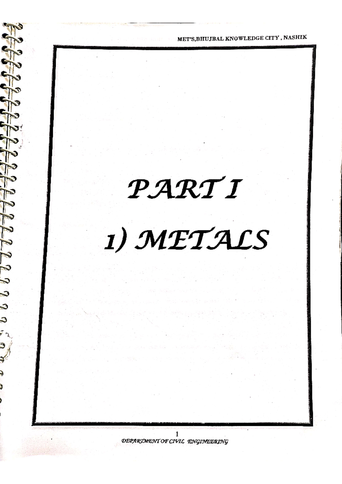 MOS Manual for Civil Engineering Lab Experiments on Steel Testing - Studocu