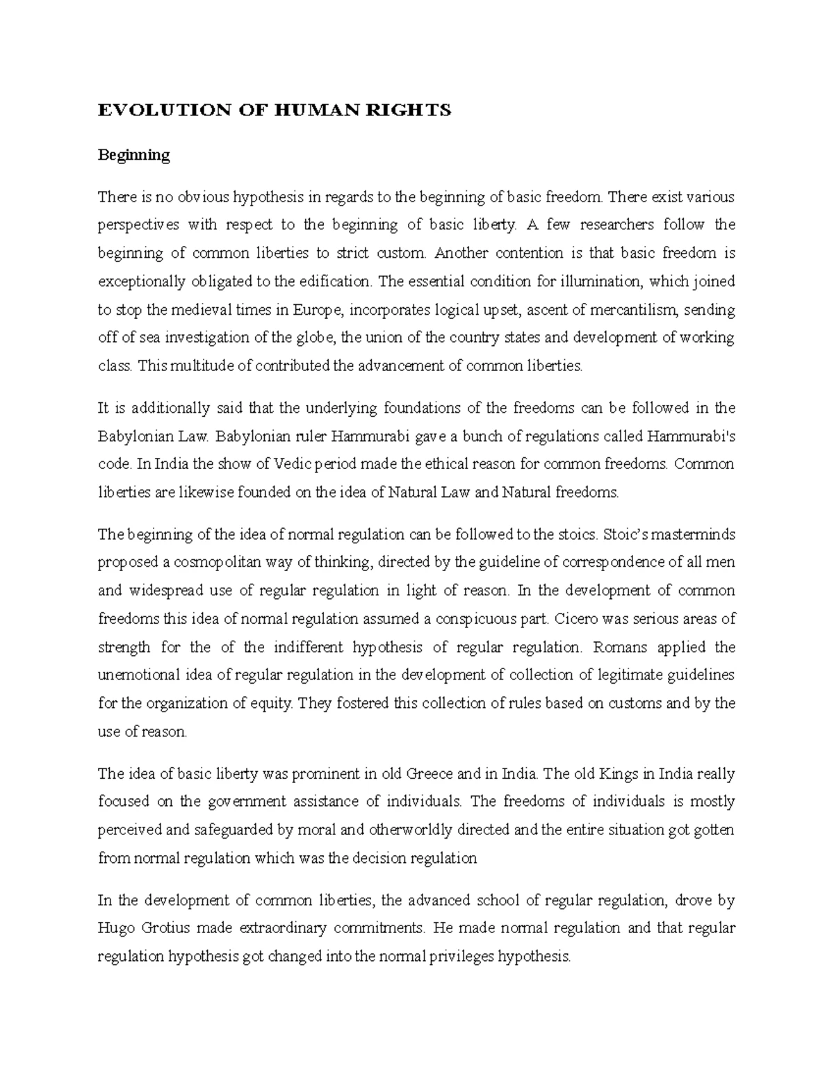 Add-on notes for Intl. Human RIghts paper - Complaint mechanism under ...