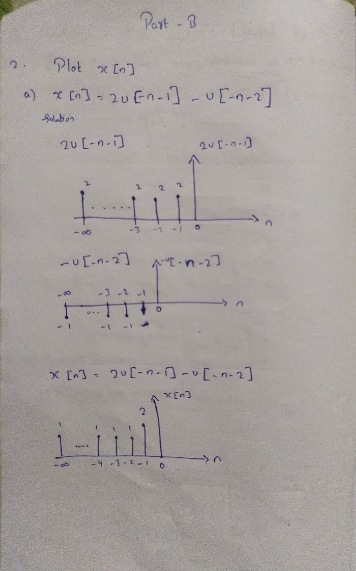 DSP Unit 1 - Solutions to Plotting and Power Analysis - Studocu