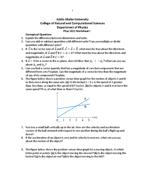 Physics lab manual - EXPERIMENTS IN GENERAL PHYSICS PHYS 1011 EV 6 ...