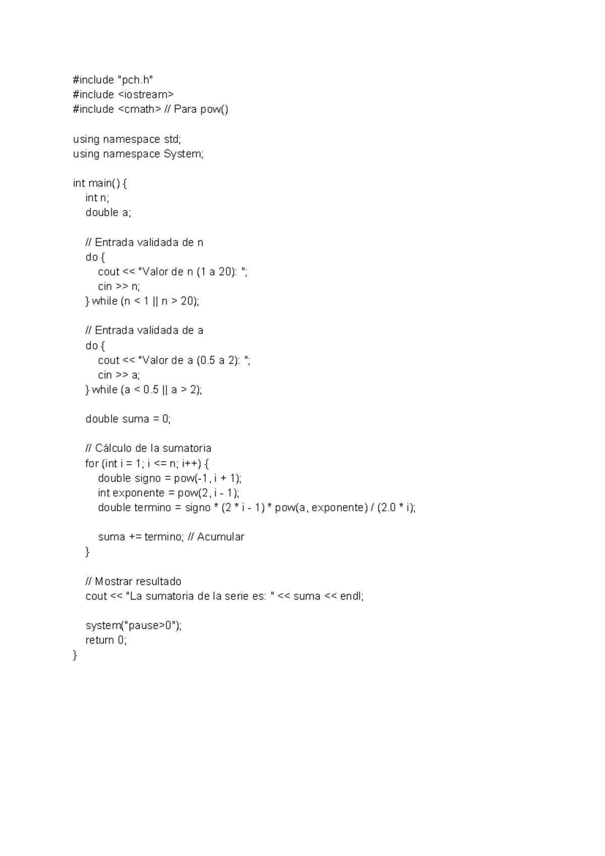 Ejercicio 01: Animaciones en C++ - Código y Explicación - Studocu