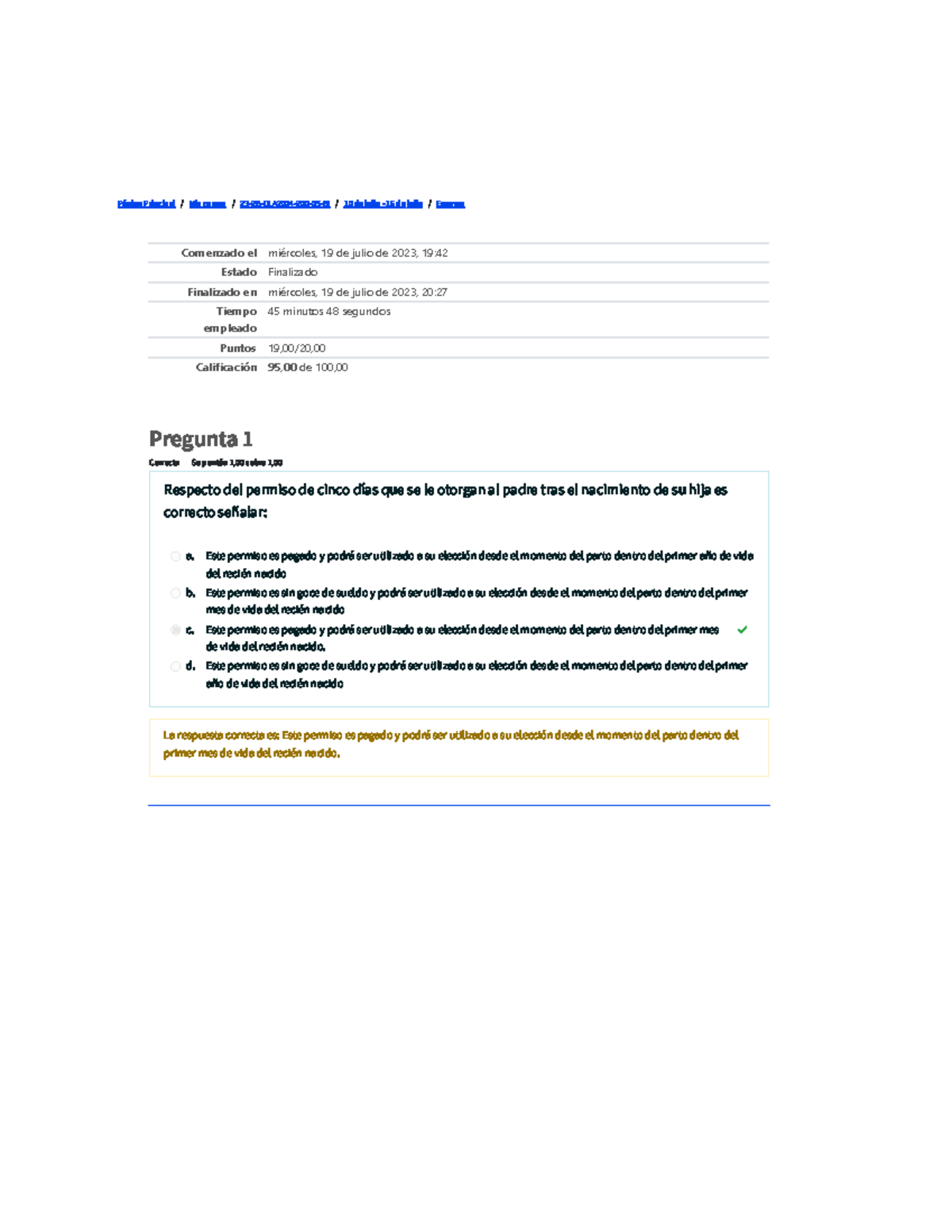 Examen Final Derecho Laboral 23-2B-DLA2004-200-05-BI - Studocu