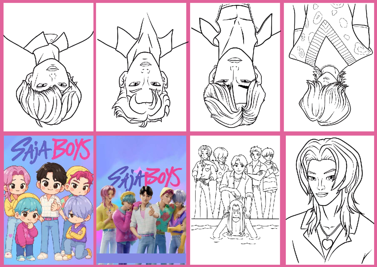 Copy of FREE MINI Coloring BOOK - K U R O M I K U R O M I ####### H E L ...