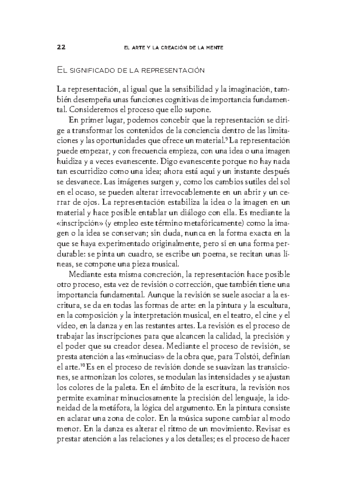 22 EL ARTE Y LA CREACIÓN DE LA MENTE: Funciones Cognitivas y ...