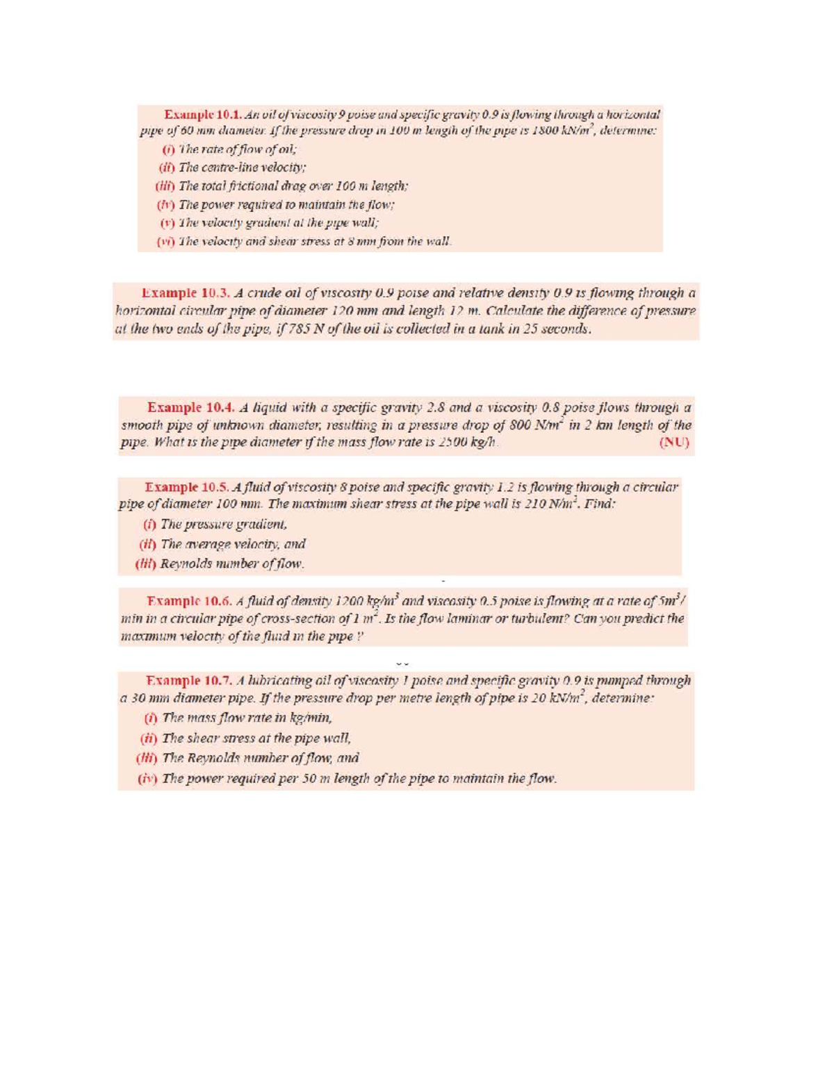 Chapter 1 Hydraulic Numerical Analysis and Calculations - Studocu