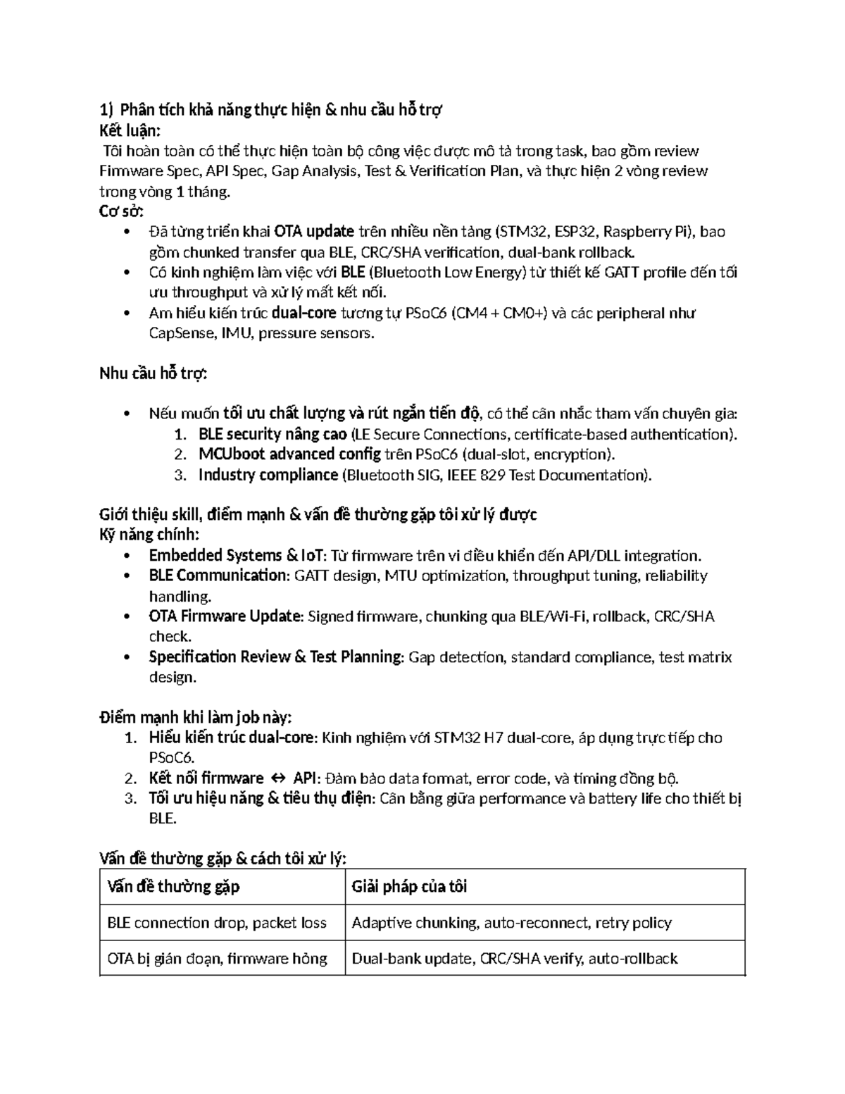 Proposal for Firmware API Review (Course Code: FIRM-API) - Studocu