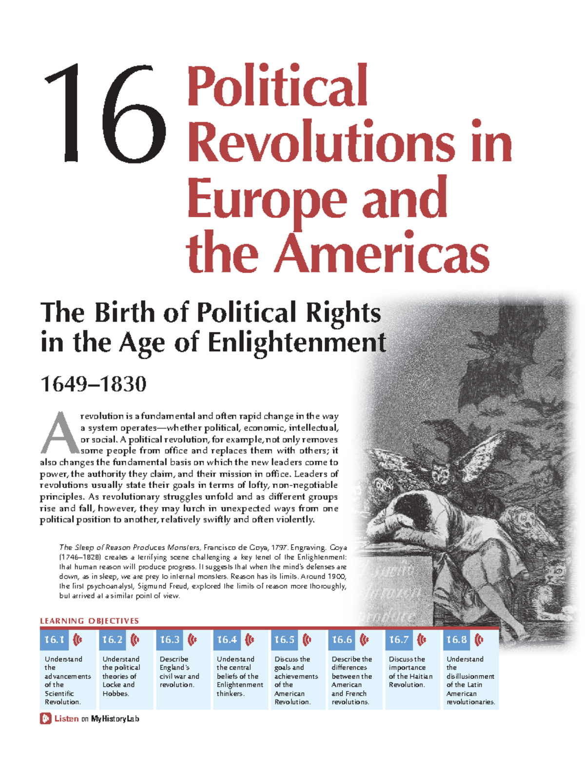 16 Political Revolutions in Europe and the Americas: Enlightenment and ...
