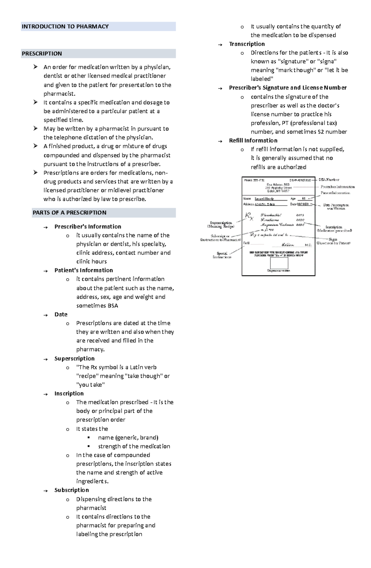 Pharmacy 101: Understanding Prescription Components and Dispensing ...