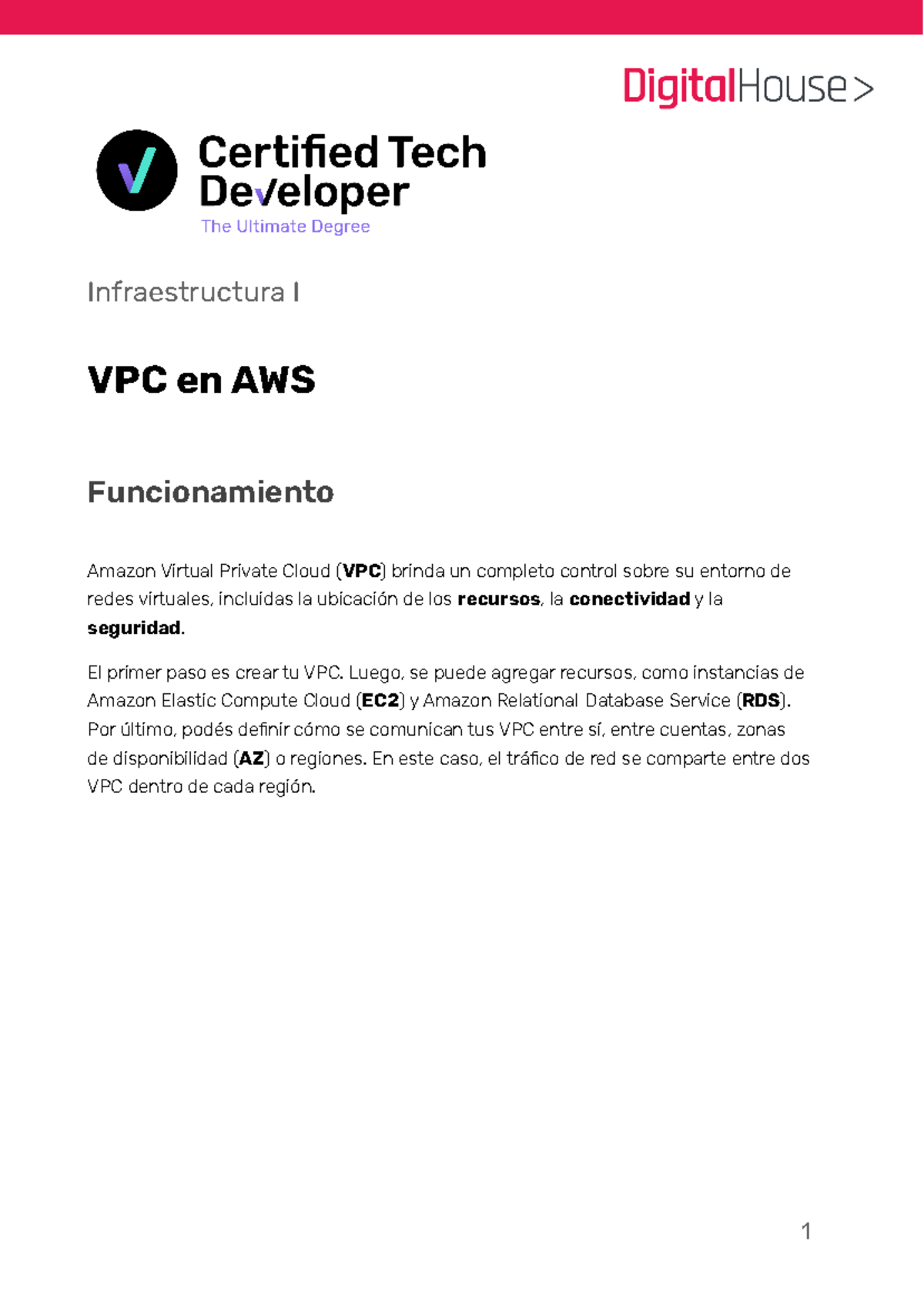 VPC en AWS - Se hace una conexion de VPC en AWS paso a paso, como ...