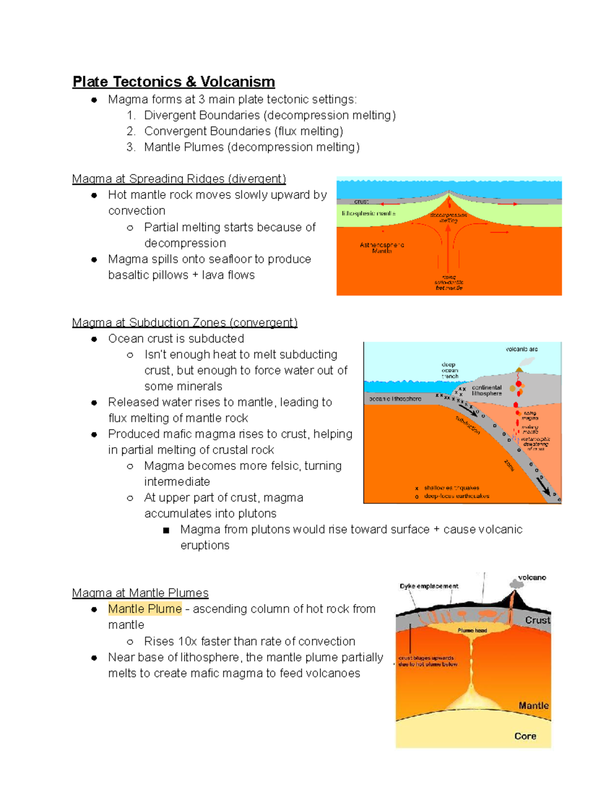 Volcanoes: Understanding Magma Formation and Eruption Types (Geology ...