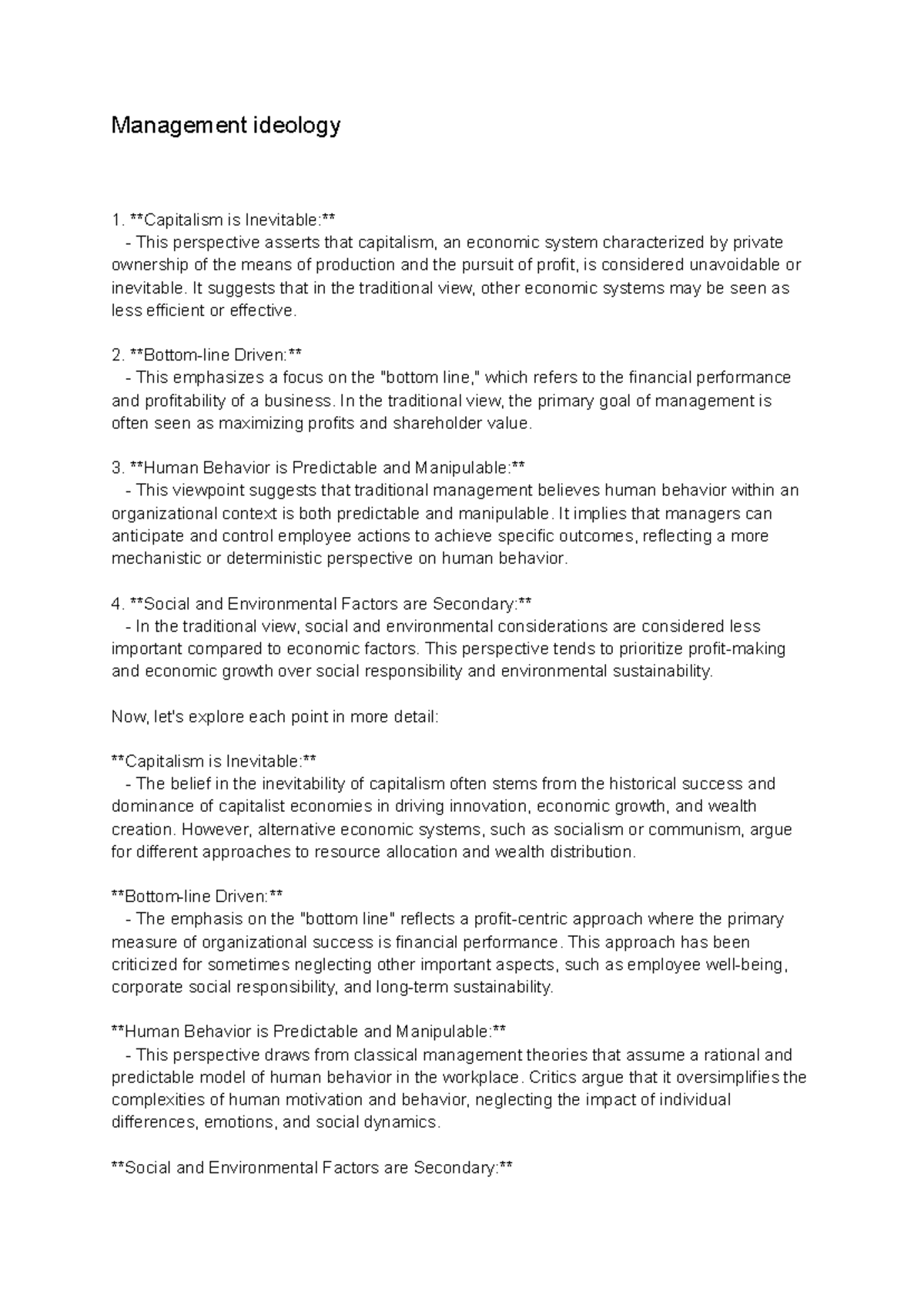 International Business (IB) Notes: Week 2 Overview and Insights - Studocu