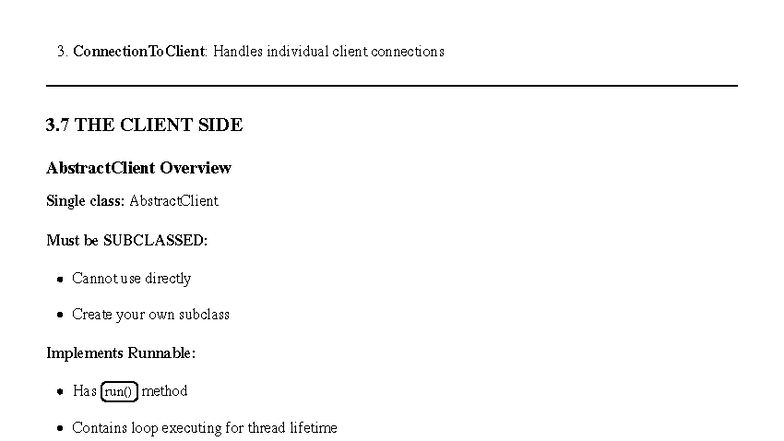 Midterm Guide for CS 3: Connection Management in Client-Server ...