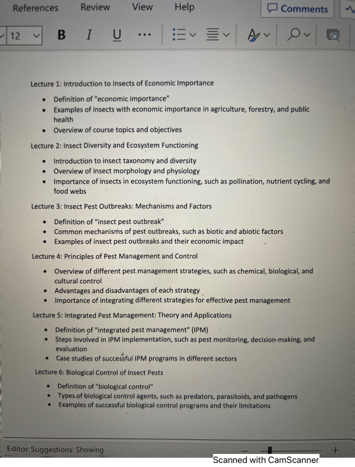 Lnotes - Lecture notes Main topic Study guide - References Review View ...