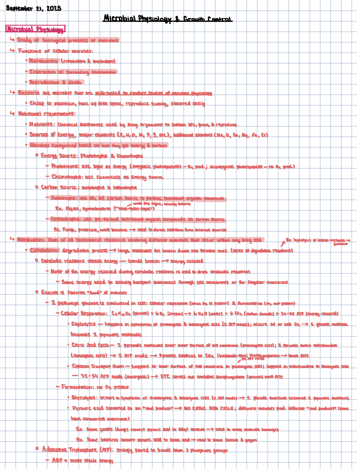 Microbial Physiology (BIO 101): Growth Control Concepts & Applications ...