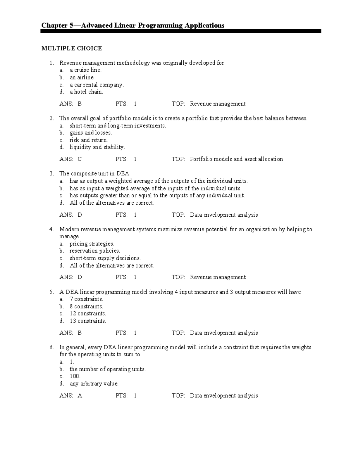 Chapter 5-6 Solutions for Course S-6 - Studocu