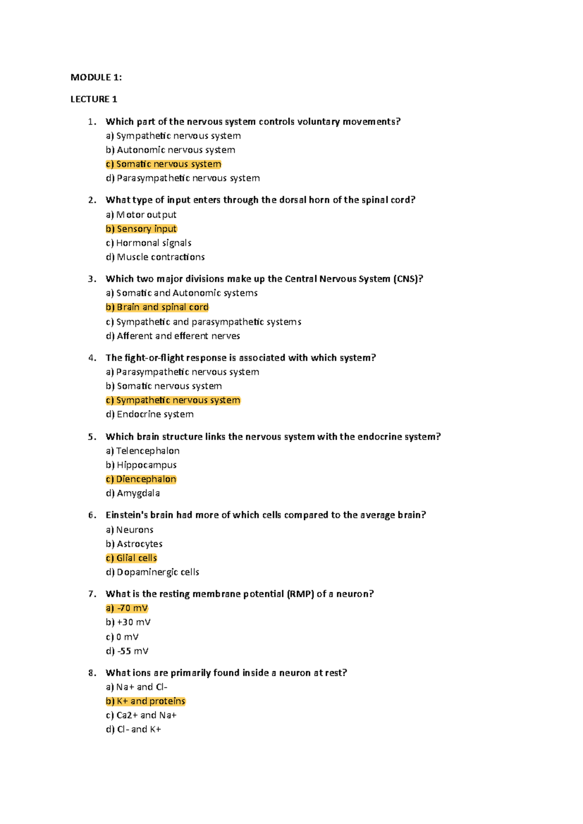 **PSYC211 Final Exam MCQ Practice Questions - Module 1 to 5** - Studocu