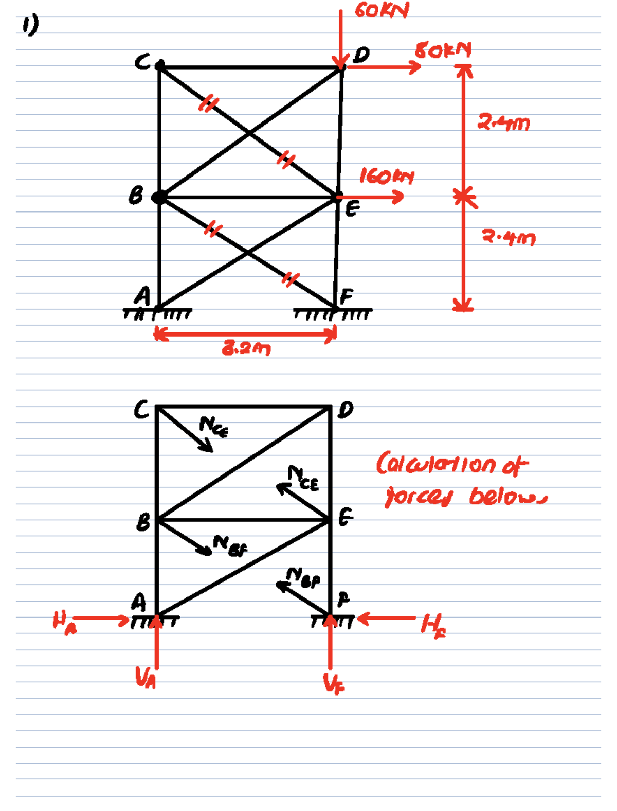 CIV3048F - Tutorial 2 2018 Worked Solutions on Deflection Analysis ...