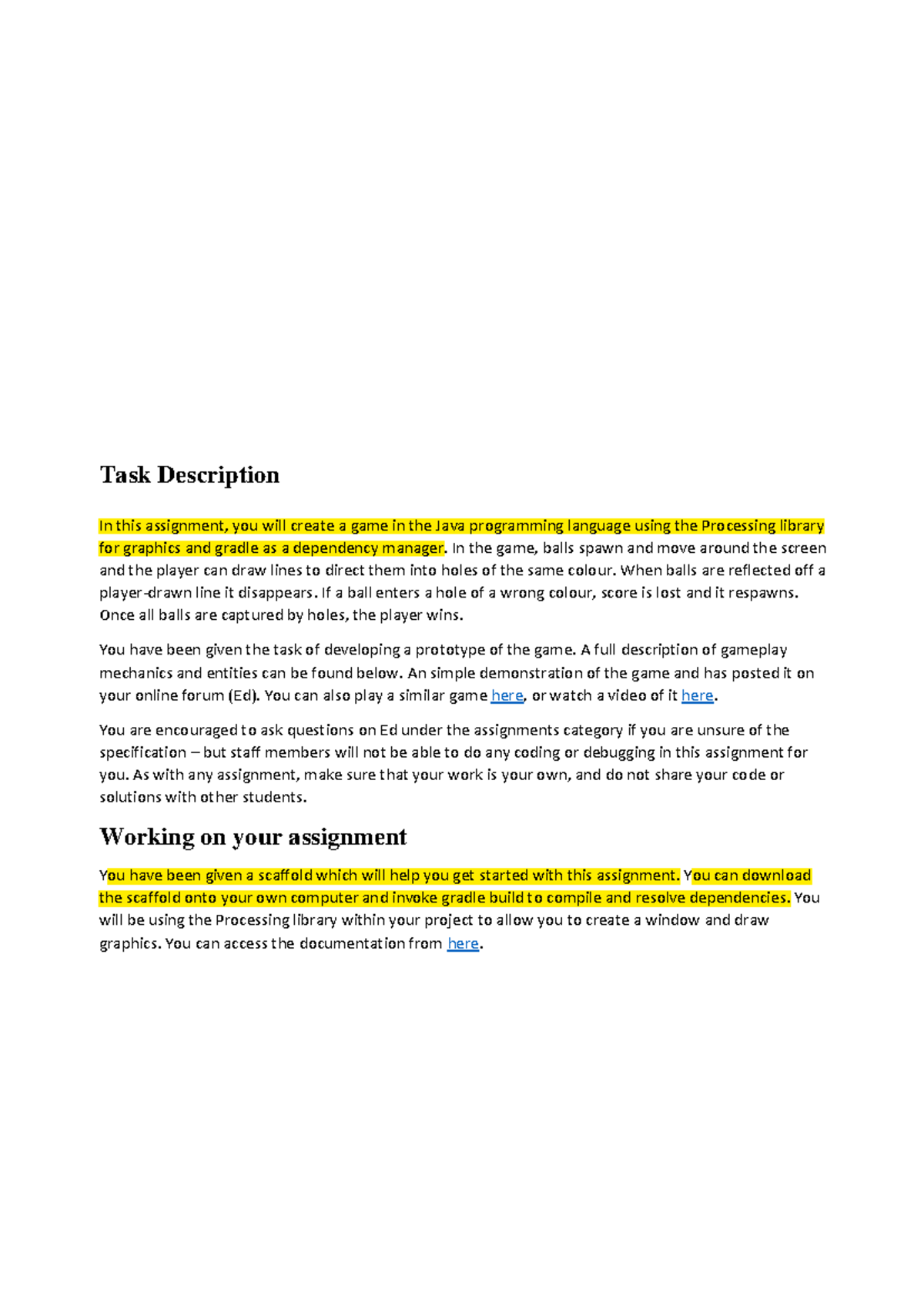Javaprojects - My final project - INFO1113 / COMP9003 Assignment Due ...
