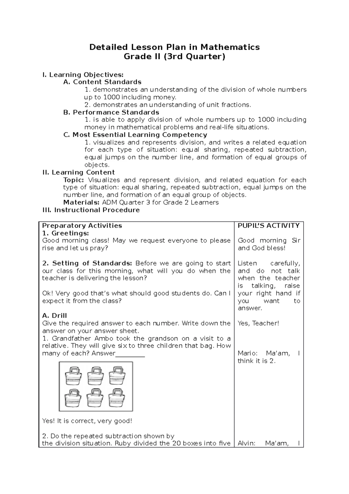 English v lesson plan differentiating facts from opinions studocu