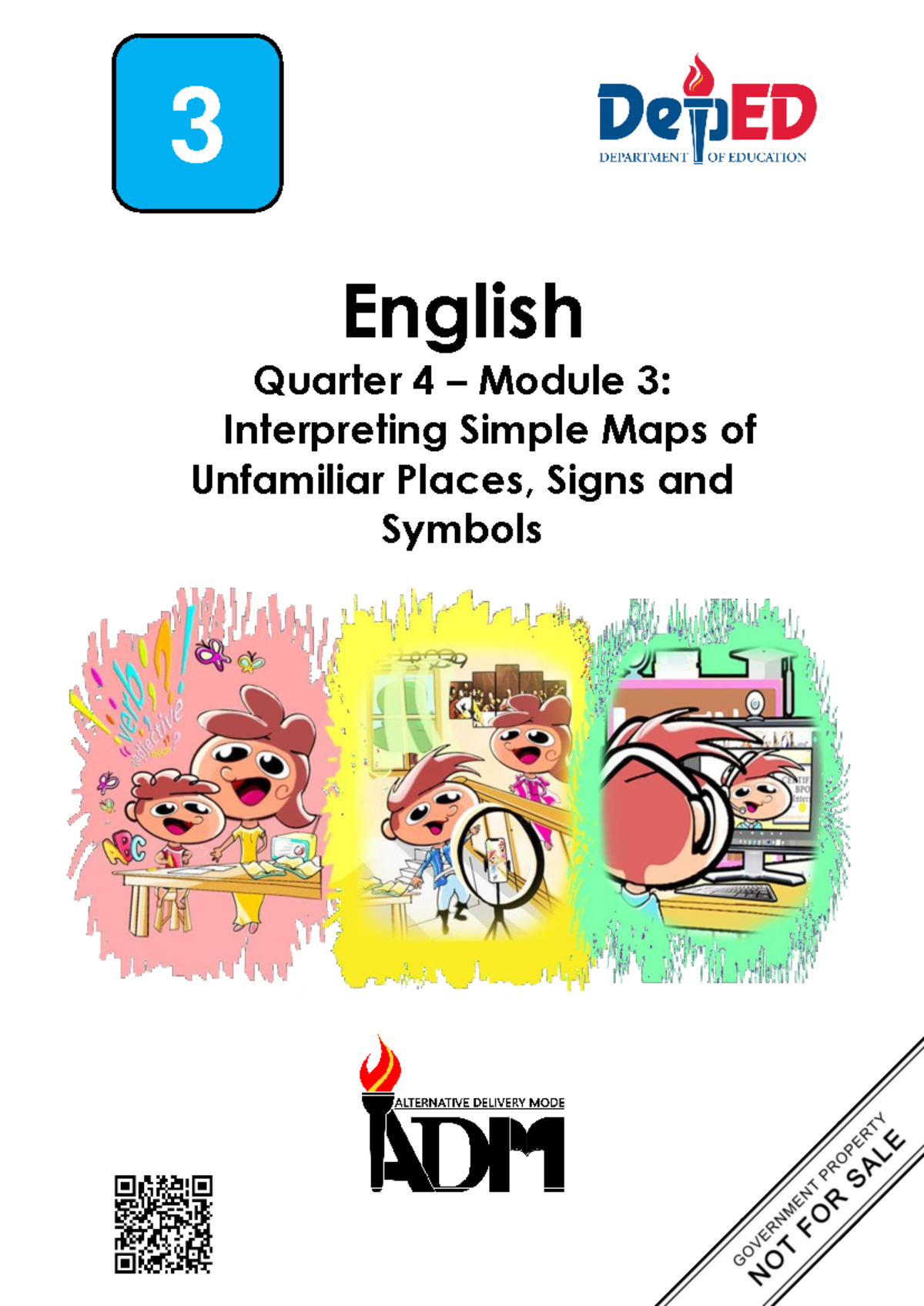 English 03-Q4: Module 3 - Interpreting Maps, Signs, and Symbols - Studocu
