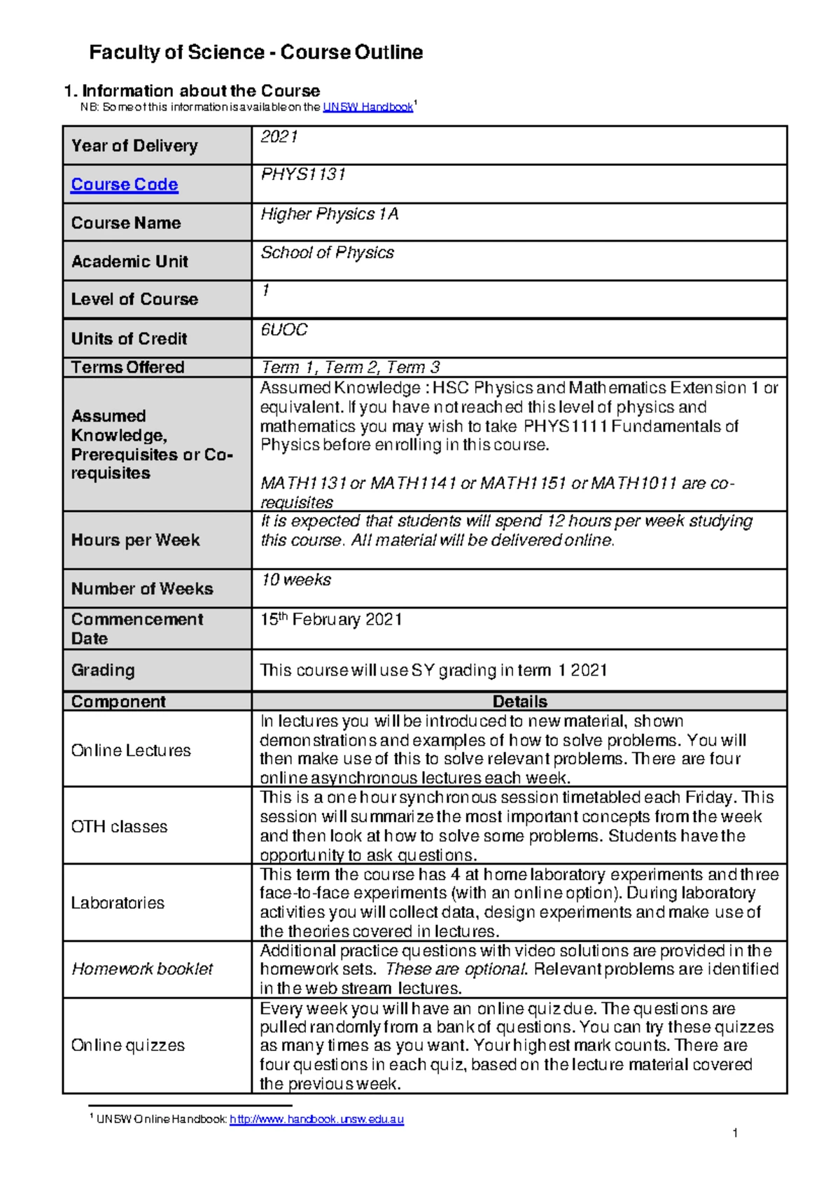 COMP3211 2024 Term 1 Course Outline: Computer Architecture Overview ...