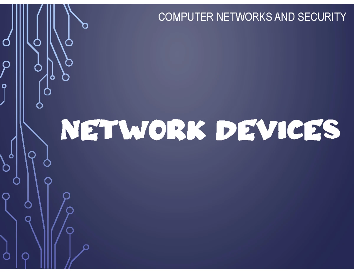 Lab Activity 3: Networking Devices Scenarios & Solutions (5 pts each ...
