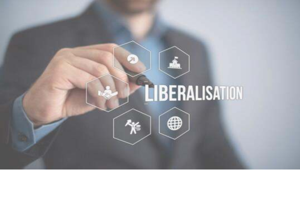 Liberalization 1: Key reforms and impacts on the Indian economy - Studocu