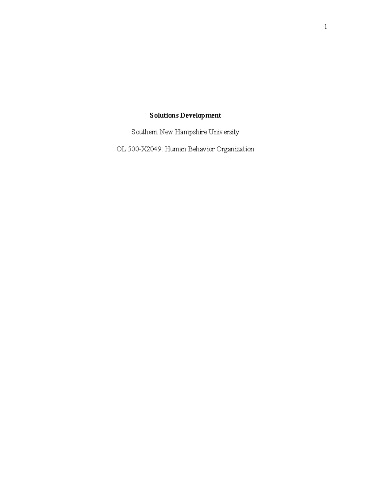 OL 500-X2049: Final Project Milestone Two – Root Cause Analysis of ...
