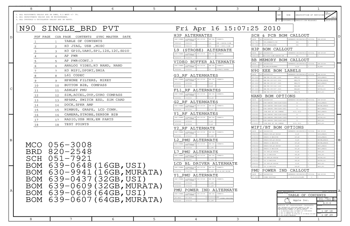 Schematic H3P: Component Values and Connections Overview - Studocu