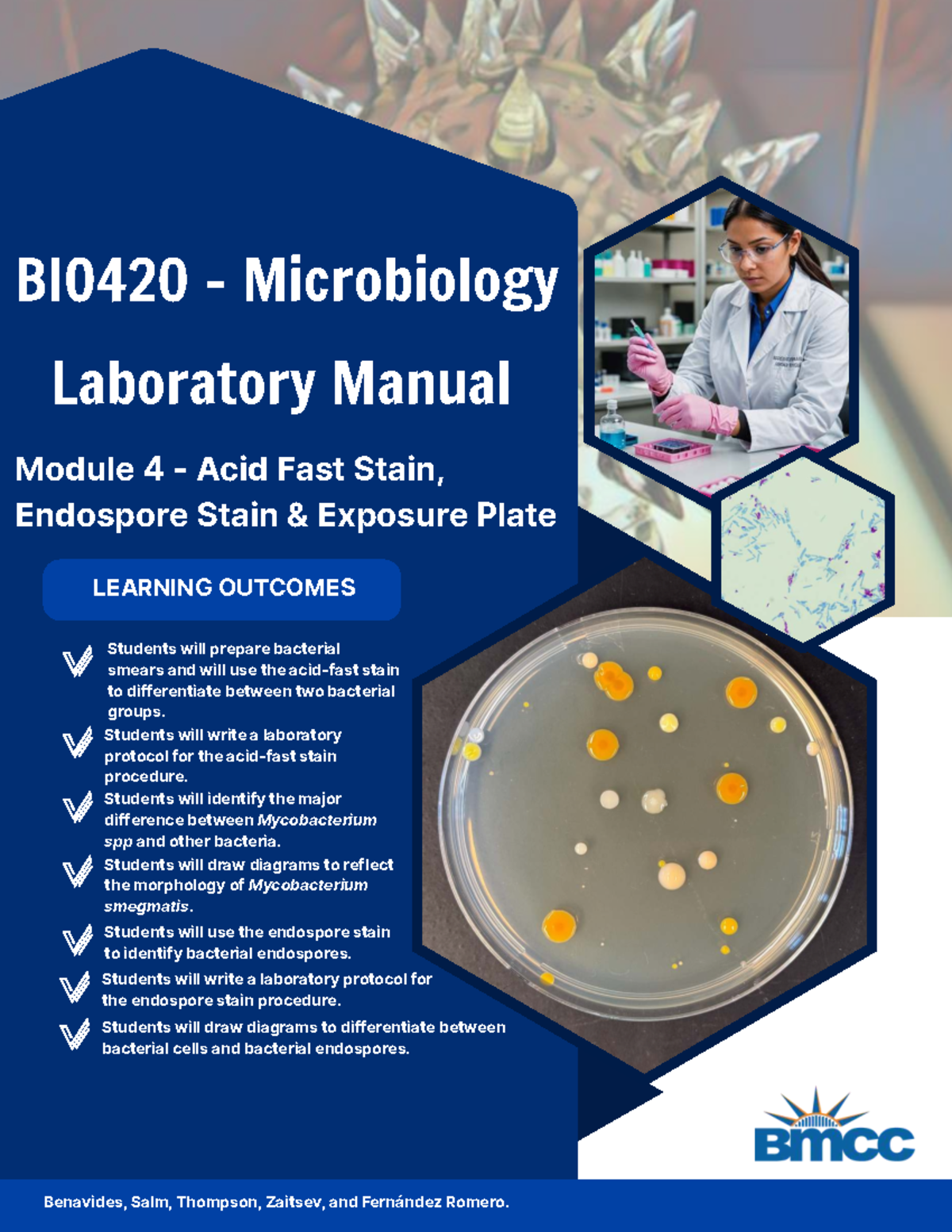 BIO420 - Microbiology Laboratory Manual: Module 4 - Studocu