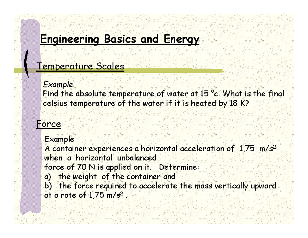 13959135 - Thermodynamics Study Notes and Examples - Studocu