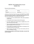 Quiz: Final Exam Study Guide for CPSC 101: Introduction to Computing ...