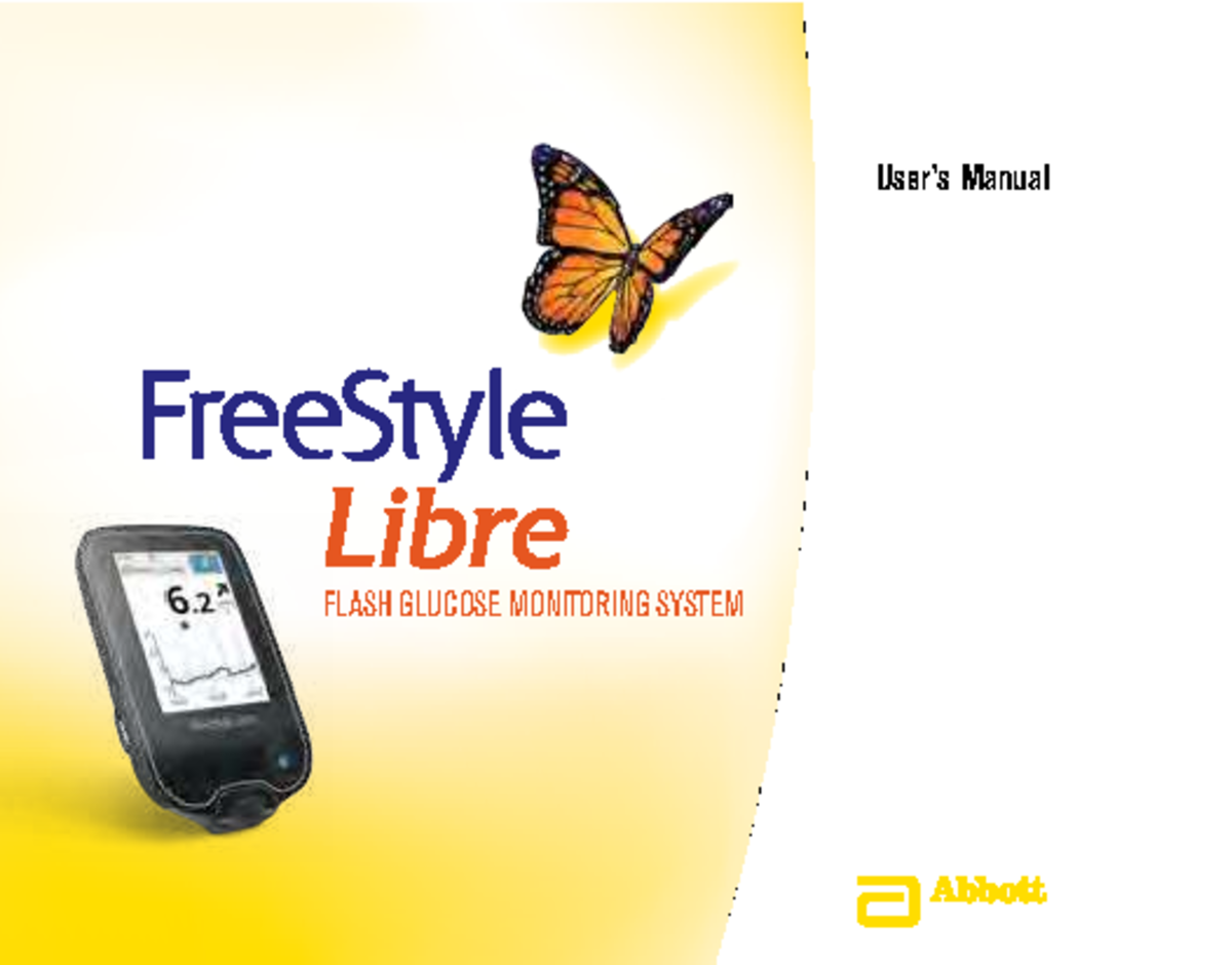Abbott FreeStyle Libre Manual: Flash Glucose Monitoring System Guide ...