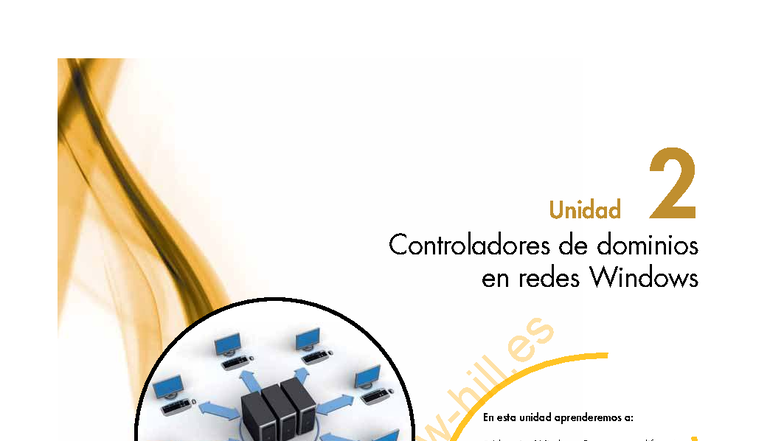 Controladores de Dominio en Redes Windows - Unidad 2 (Windows Server ...