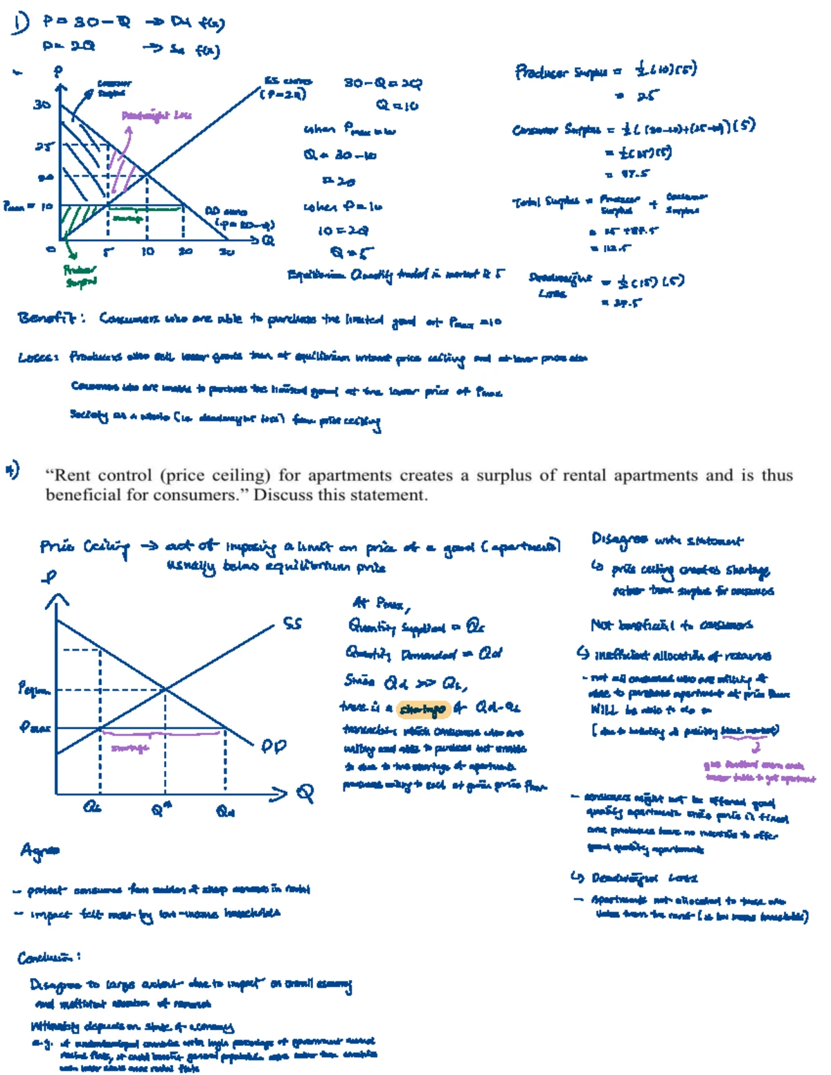 Micro Problem Set 3 - EC1101E: Tax Impacts on Elasticity and Demand ...