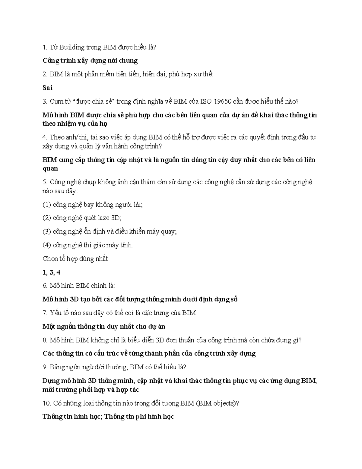 BIM - Công nghệ số và mô hình thông tin trong xây dựng Việt Nam - Document Preview