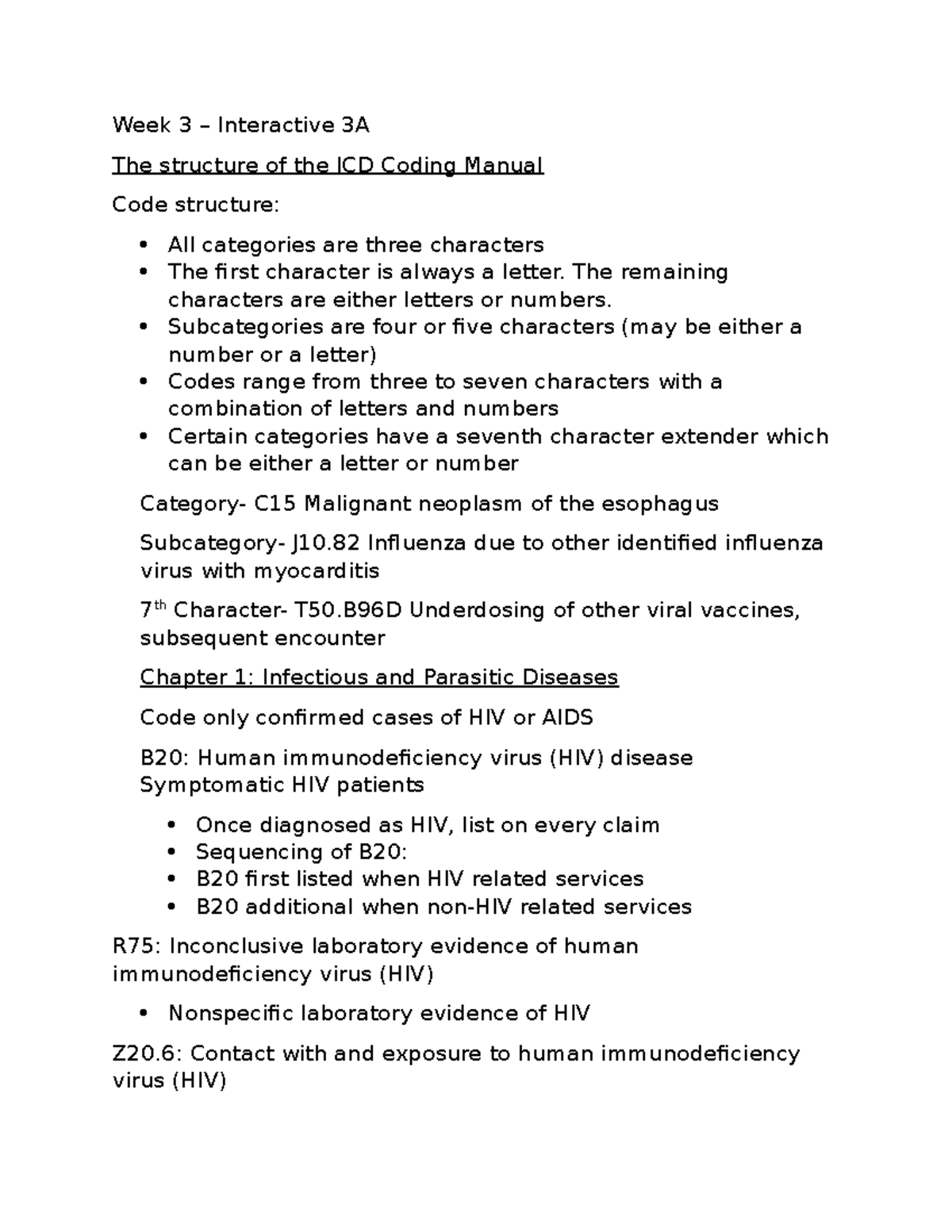 Week 3 – Interactive 3A - Week 3 – Interactive 3A The structure of the ...