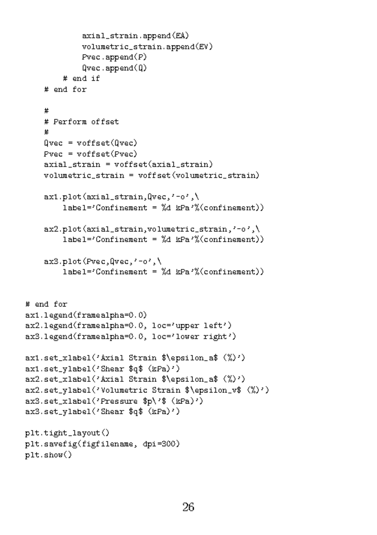 Fundamentals of Geomechanical 31 - axial_strain(EA) volumetric_strain ...