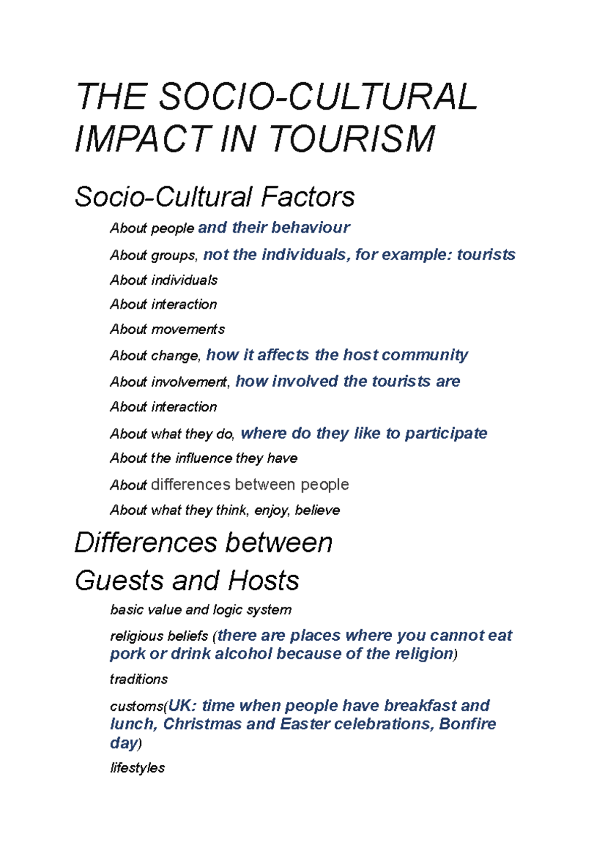 Positive sociocultural impacts of tourism | Mattgrangerphotography.com