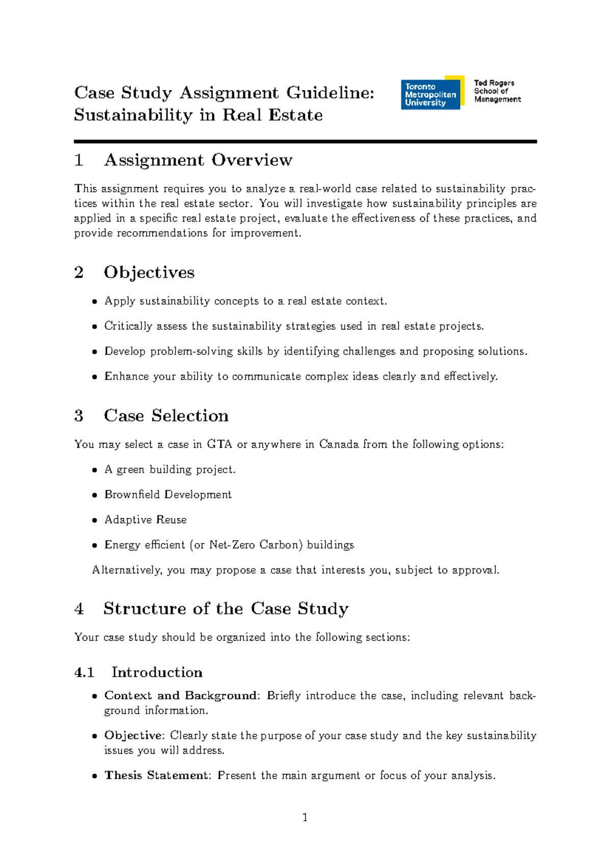 Case 1 The Last Days of Target - Toronto Metropolitan University Case 1 ...