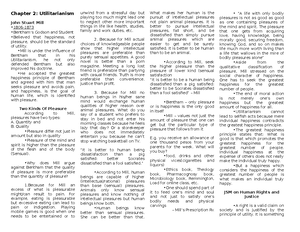 Chapter 2: Understanding Utilitarianism and Hedonic Calculus in Ethics ...