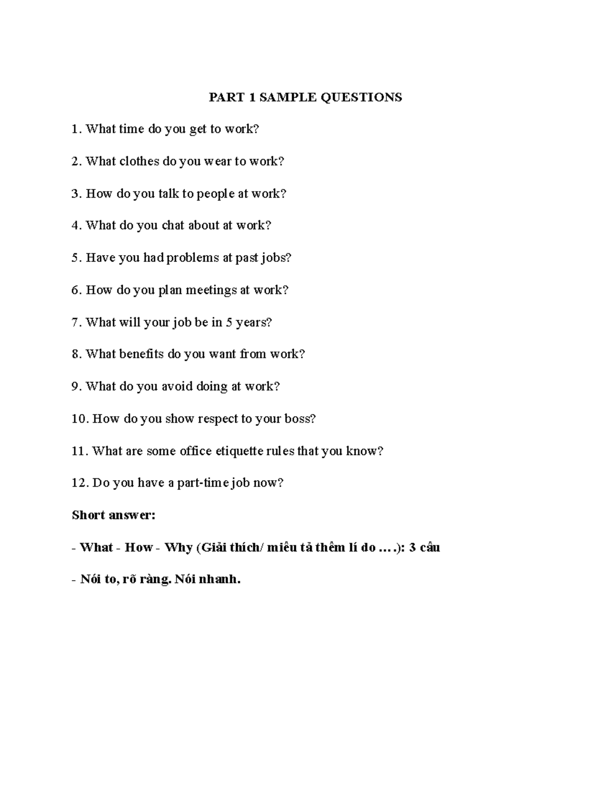 Sample PART 1 - Essay Questions and Answers Guide - Studocu