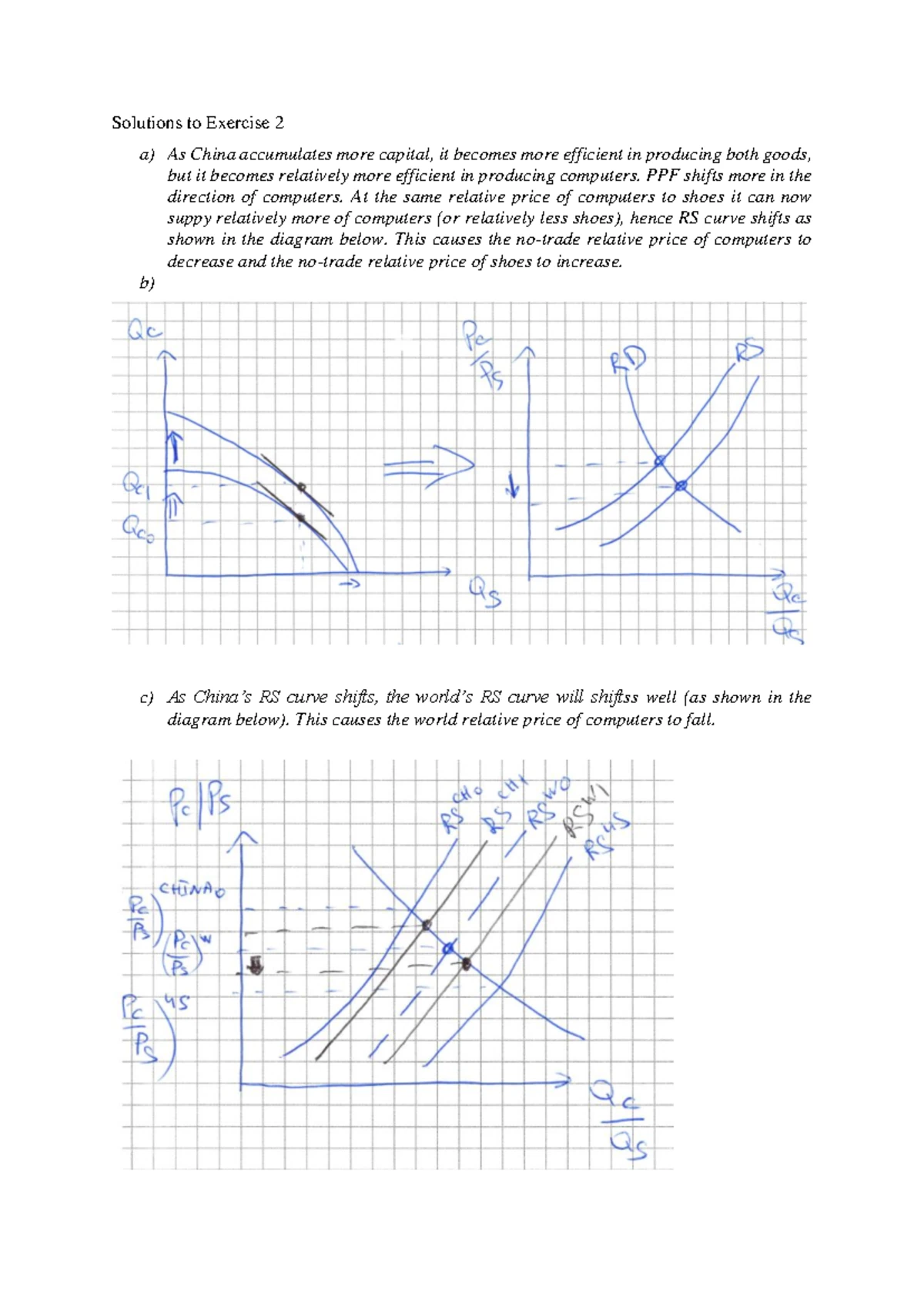 Final Exam 2024: Exercise 1 Solutions and Analysis - Studocu
