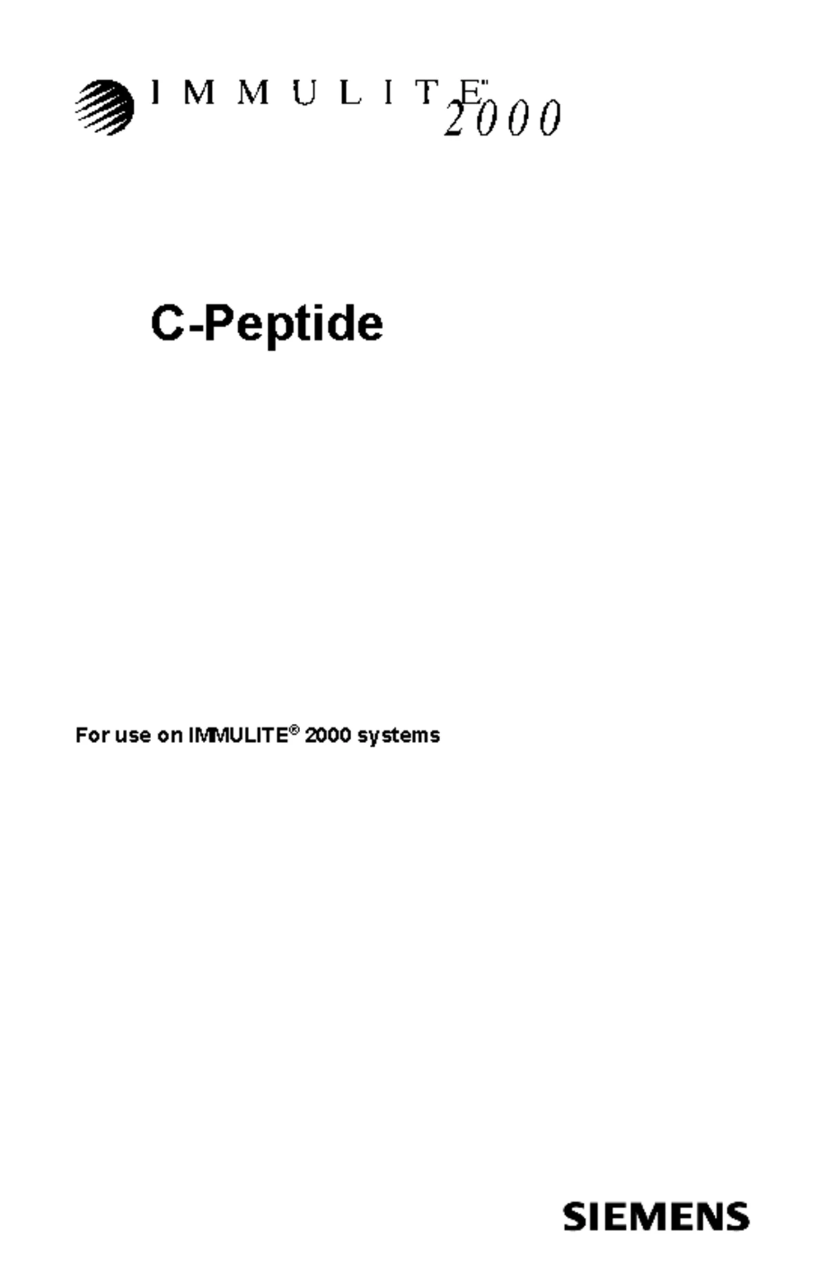 IMMULITE 2000 Androstenedione Testing: Diagnostic Guide - Studocu