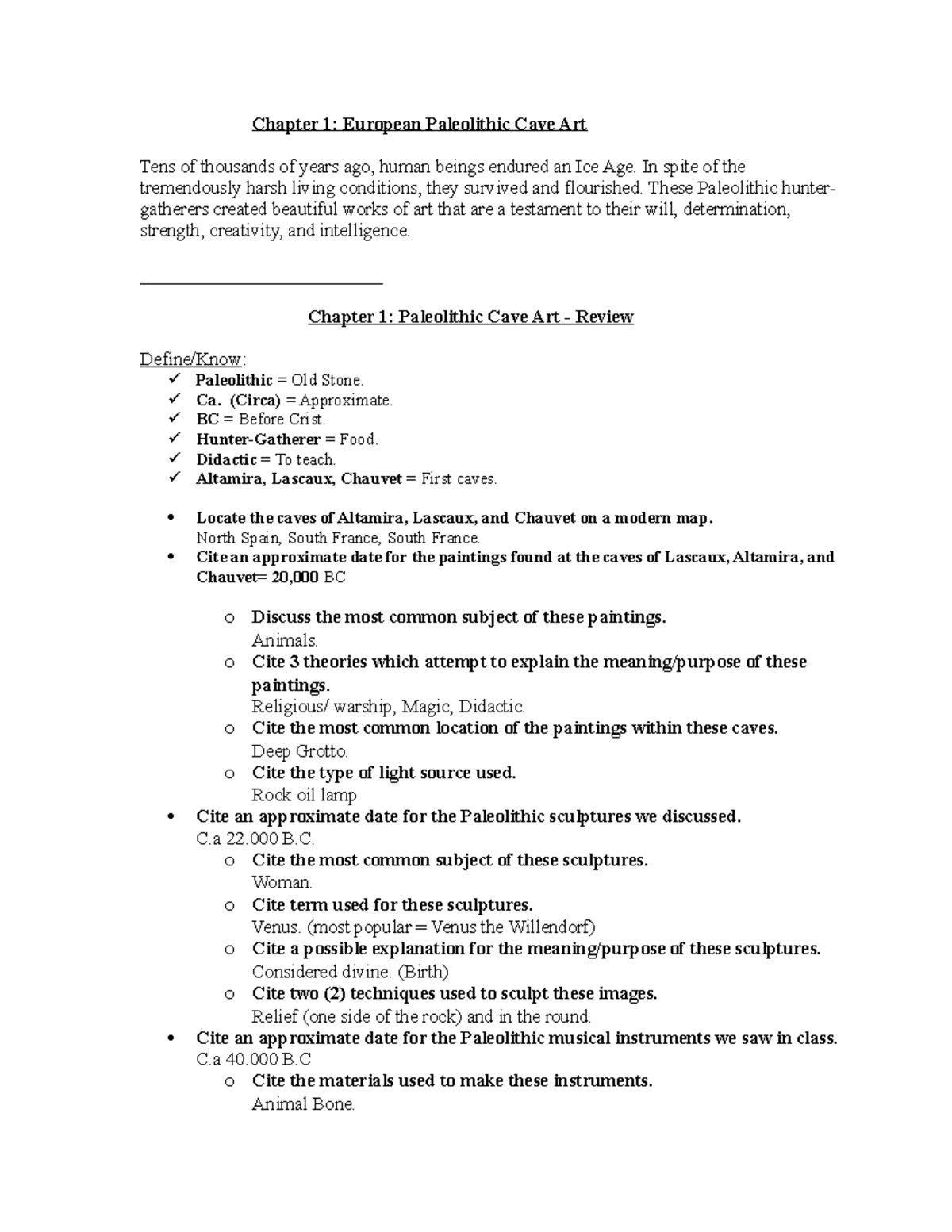 Humanities Notes - Notes What are Humanities? - Analytical, critical ...